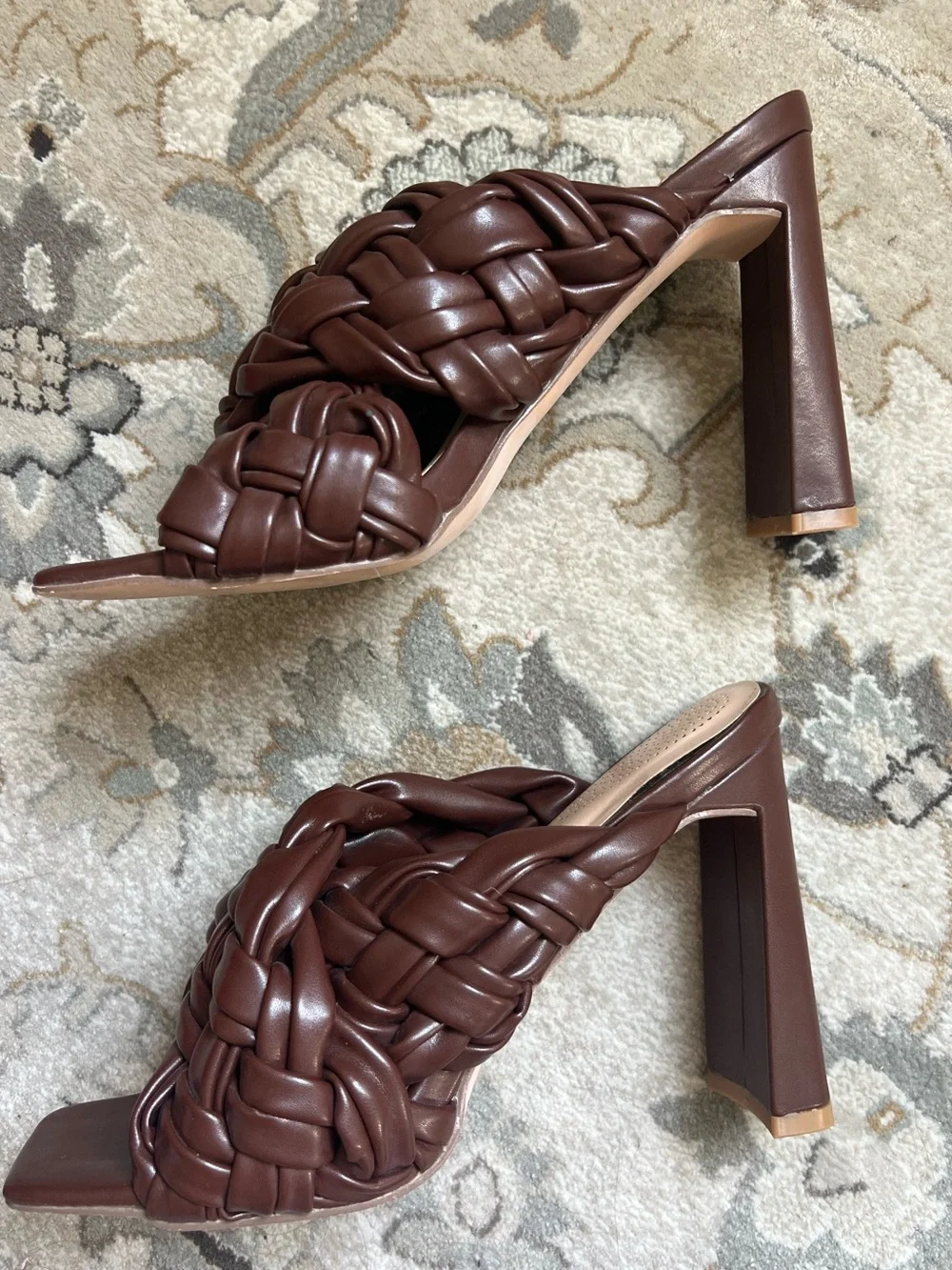 Azalea Wang Braided Heels